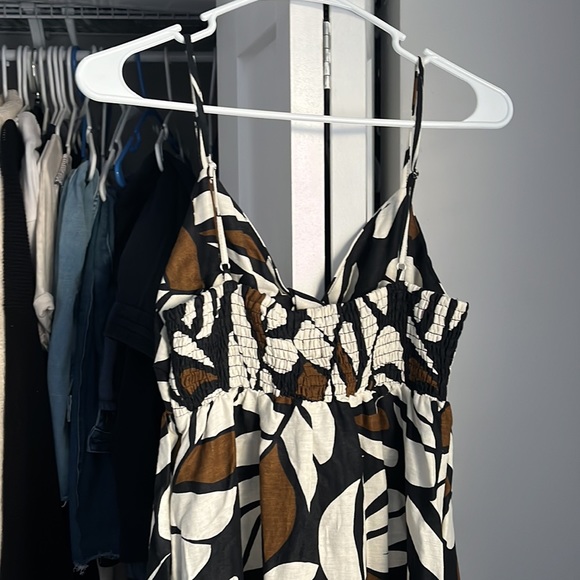 Tabitha Brown x Target Black & Brown Pattern Dress, NWT - Picture 10 of 10